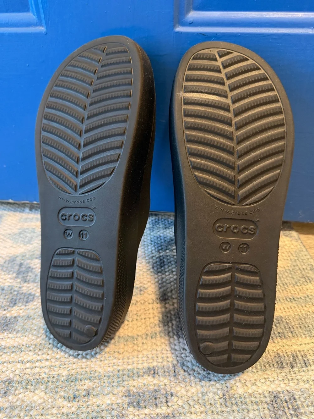 Crocs Iconic Comfort Platform Slide - Black